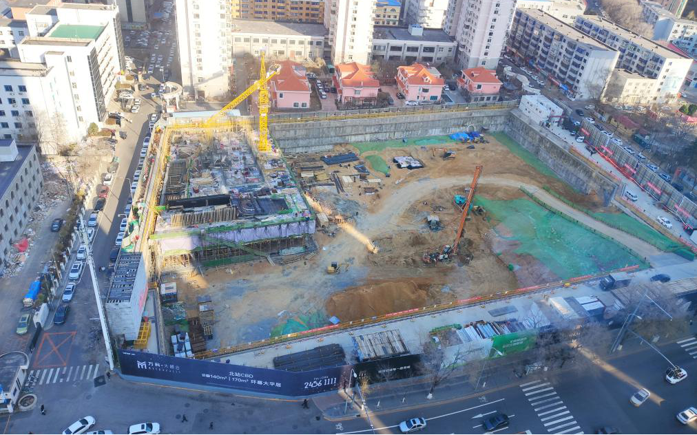 城市中心区域万科大都会项目创建一流建筑